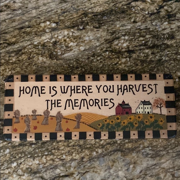 Charming Rustic Home Accent Sign - Picture 1 of 1